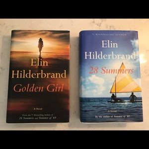 ‘Golden Girl’ and ‘28 Summers’ hardcovers by Elin Hilderbrand